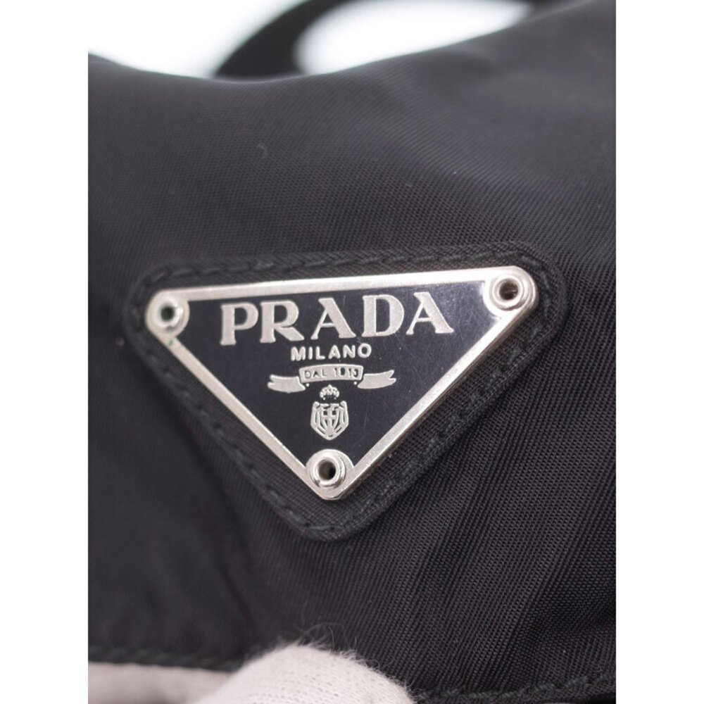 Prada Black Pocket Daybag Tessuto Rucksack Two Backpack - Picture 9 of 9